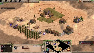 Age of empires 2 de, Byzantine vs Lithuanians, weird game.