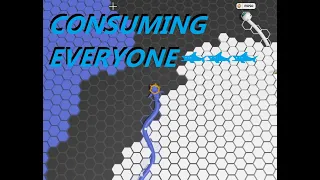 Hexanaut.io - Consuming Everyone 🦈🦈🦈