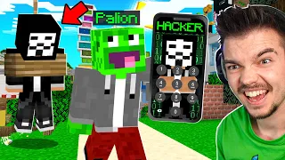 ZDOBYLIŚMY TELEFON HACKERA w Minecraft! *zakazane*