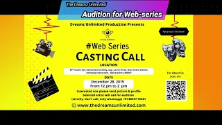 Audition 2 for upcoming web-series