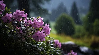 Unwind and De-stress with Rain Sound and Relaxing Music: Soothing Audio Experience