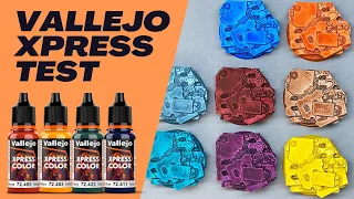 Vallejo XPRESS COLOR Paints Test & Review - Are they an alternative to Contrast & Speedpaints?