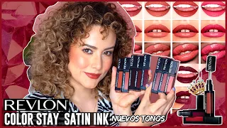 Nuevos tonos Revlon Colorstay Satin ink Lipsticks