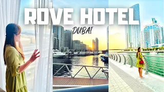 Rove Hotel Dubai Marina | Quick Tour | Dubai Marina  & Jumeirah Beach Best View #dubaimarina