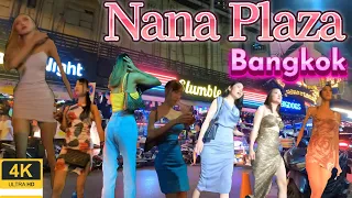 [4K] Soi Sukhumvit soi4 & Nana Plaza Bangkok Thailand 2023