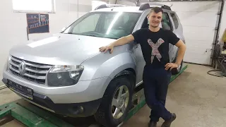 Рено Дастер, Renault Duster обзор кузовных повреждений и больных мест. Что гниет в первую очередь.