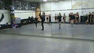 Diagonal Grand Battement Jete - Jazz-Modern Dance - 2-й класс ШСХ РГ ДДМ