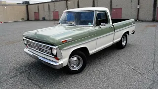 1969 Ford F100 PU PPI Walk-Around~ClassicGray.com