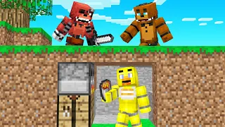 Five Nights At Freddy's Manhunt In Minecraft!