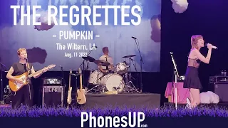 Pumpkin, The Regrettes LIVE - The Wiltern Los Angeles - PhonesUP 8/11/22