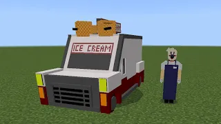 Ice Scream Horror Addon In Minecraft PE