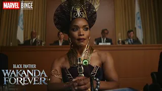 Queen Ramonda at United Nations [Hindi] | Black Panther Wakanda Forever