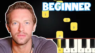 Viva La Vida - Coldplay | Beginner Piano Tutorial | Easy Piano