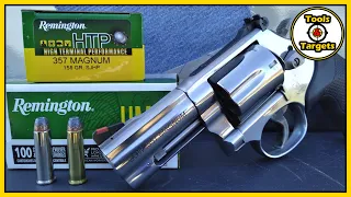 Which AMMO Weight Is BEST?....357 Magnum Remington UMC vs HTP!