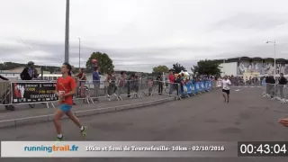 arrivee 10km - Tournefeuille 2016