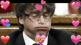 I love Carles Puigdemont (you so precious when you smile)