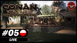 CONAN EXILES: PRZEDWIECZNI ⚔️ | #5 | Trochę farmienia ⚔️ zapis LIVE