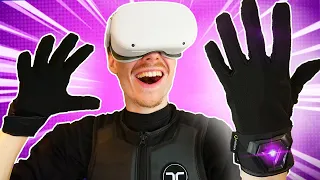I Felt The Metaverse With These VR Haptic Gloves