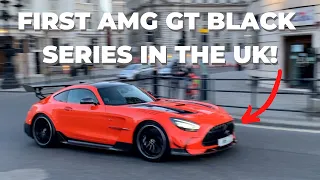 FIRST AMG GT BLACK SERIES IN THE UK!!! [MOVING, SOUND, STARTUP]