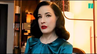 Dita Von Teese prend la parole sur le mouvement "me too"