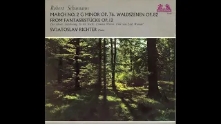 Sviatoslav Richter plays Schumann Fantasiestucke Op. 12 (1956) New Transfer and  Remaster