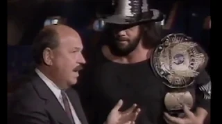 Mean Gene Okerlund interviews Macho Man Randy Savage (06-13-1992) [UK Broadcast]