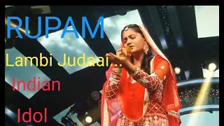 Indian Idol S13 | Lambi Judai HD 1080p | Rupam Melodious Performance | Meenakshi Sheshadri Special