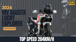 2023 MV Agusta Lucky Explorer..! the adventure motorbike has a top speed of 207km/h