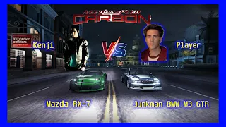 Need For Speed Carbon - Junkman BMW M3 GTR vs Kenji