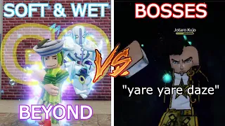 [YBA] Soft & Wet: Go Beyond vs. All Bosses