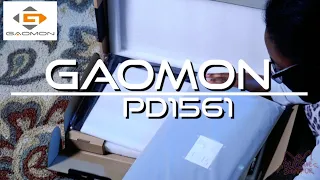 Gaomon PD1561 Unboxing/Speed Animation (kinda face reveal?)