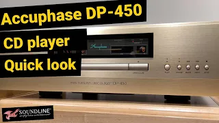 Accuphase DP-450 CD player - Quick look