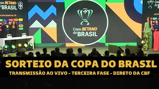 CONFRONTOS DA COPA DO BRASIL DEFINIDOS! QUAIS SERÃO OS JOGOS DA TERCEIRA FASE DA COPA DO BRASIL 2024