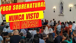 VATICANO CONFIRMOU!! FOGO SOBRENATURAL NA MISSA ATRAVÉS  DE MILAGRE, MONGES PUDERAM SABER A VERDADE