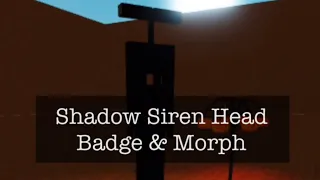 Shadow Siren Head (Trevor Creature World RP)