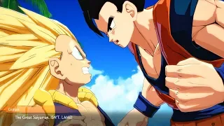 Dragon Ball FighterZ - Gotenks Roasts Gohan's Saiyaman & Gohan Gets MAD