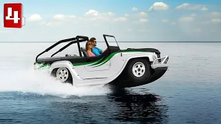 Top 4 Most Amazing Amphibious Cars in the World | Amazing Technology | Top 4 Files