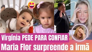 Virgínia Fonseca: MARIA FLOR SURPREENDE A IRMÃ MARIA ALICE ❤️😍 VIRGÍNIA CHOCADA PEDE PARA CONFIAR