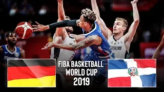 Germany 🇩🇪 vs Dominican Republic 🇩🇴 - Classic Full Games | FIBA Basketball World Cup 2019