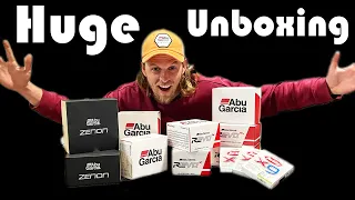 NEW BASS FISHING GEAR UNBOXING!!!!! (Rods, Reels and Line) Abu Garcia