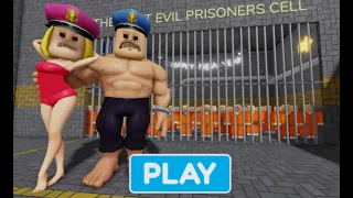 New Barry Prison Run | Roblox Obby #roblox #scaryobby