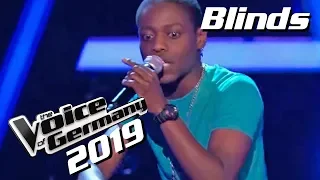 Tyrone Frank sing "Mockingbird" in The Blind Auditions of The Voice of Germany 2019