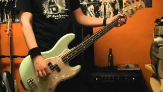 Blink 182 Adams Song Bass Cover New Mark Hoppus Bass 2011