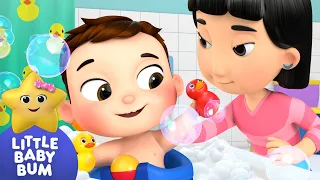 Baby Max's First Bath Song ⭐Baby Max Splashy Time! LittleBabyBum - Nursery Rhymes for Babies | LBB