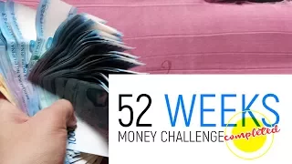 52 WEEKS MONEY CHALLENGE - 2017 [COMPLETED]