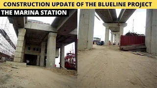 CONSTRUCTION UPDATE OF THE LAGOS BLUELINE PROJECT, THE MARINA STATION