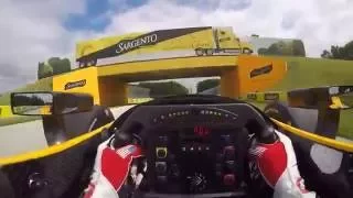 2016 INDYCAR Visor Cam with Graham Rahal at Road America