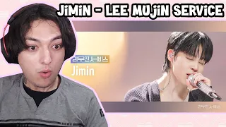 Jimin performs Like Crazy Acoustic Version?! - Jimin on Lee Mujin Service Reaction