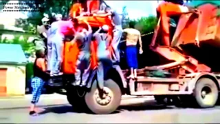 Amazing Big Truck Accident Heavy Cane Accidents