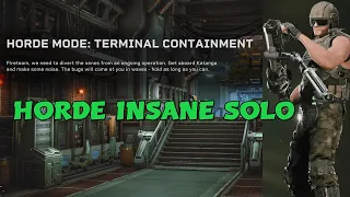 Aliens Fireteam Elite | Horde: Terminal Containment | Insane Solo